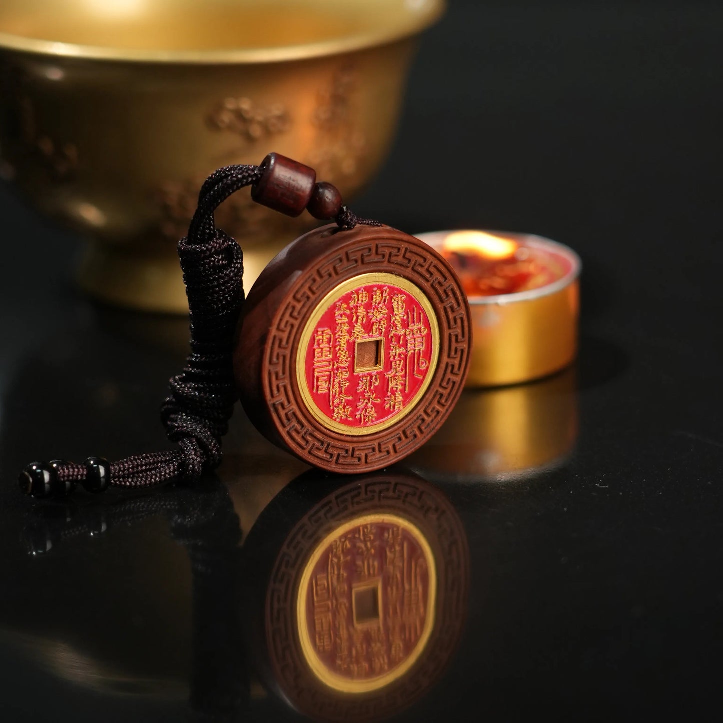 Seven-Star Sword Fortune Keychain – Taoist Wealth Amulet by Qianyuan Pavilion Aoao Toys