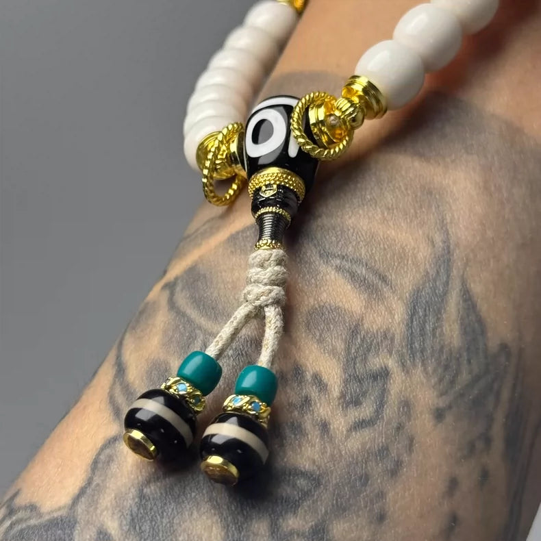 Camel Bone Old-Style Handheld Bracelet • 9×8mm Aoao Toys