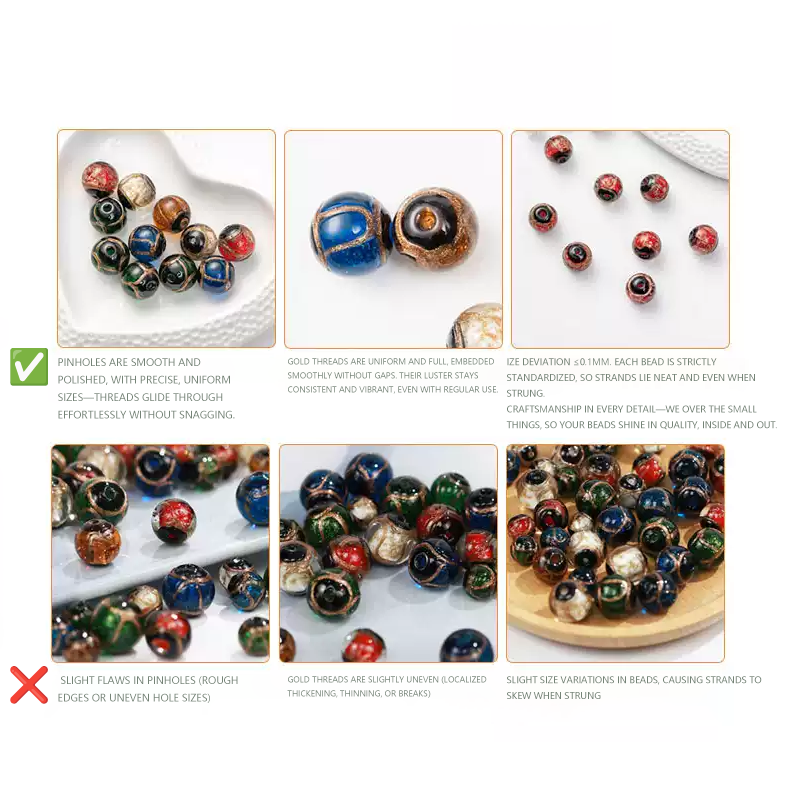 🧿 DIY Spiritual Bracelet Kit – Incense Ash Glass Beads & Gold-Swallowing Beast Charms Aoao Toys