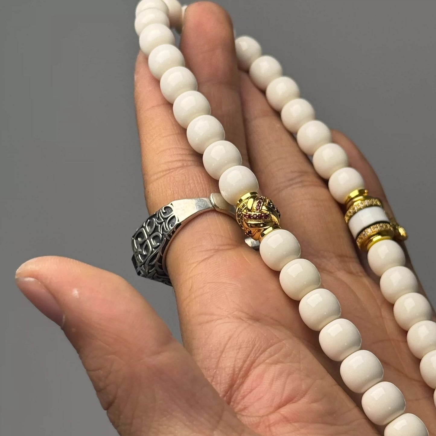Camel Bone Old-Style Handheld Bracelet • 9×8mm Aoao Toys