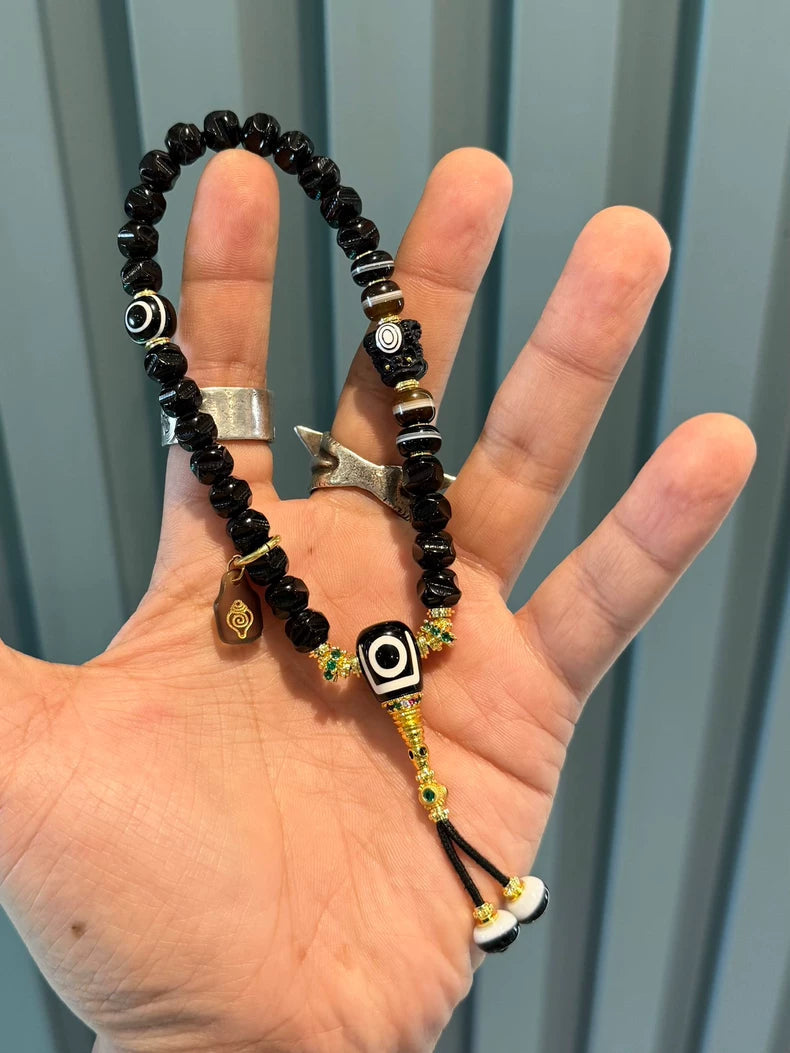 Tibetan Black-Gold Coconut Ti Handstring • Wu Xiang Philosophy & Medicine Master Fusion Aoao Toys