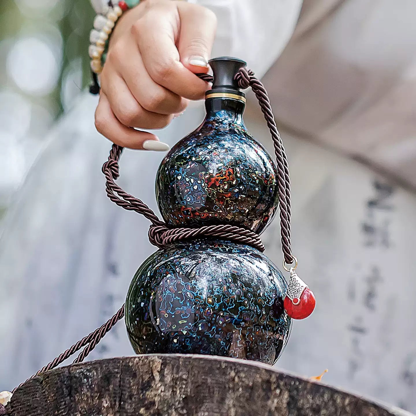 Wuhe Lacquer Gourd Tea Pot – Intangible Heritage for Personal Wealth Aoao Toys