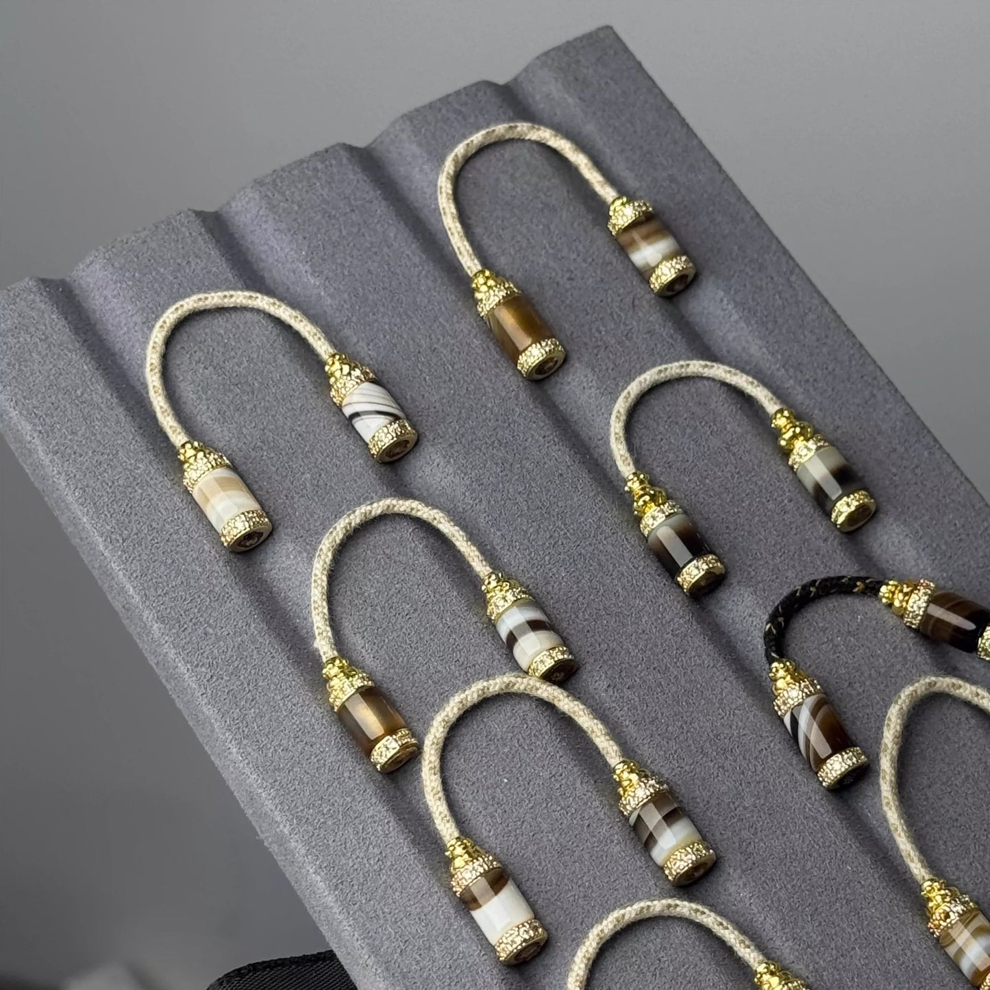 Tibetan Style Woven Agate Disciples Bead Set for 108 Buddhist Rosaries, Bracelets & Necklaces Aoao Toys