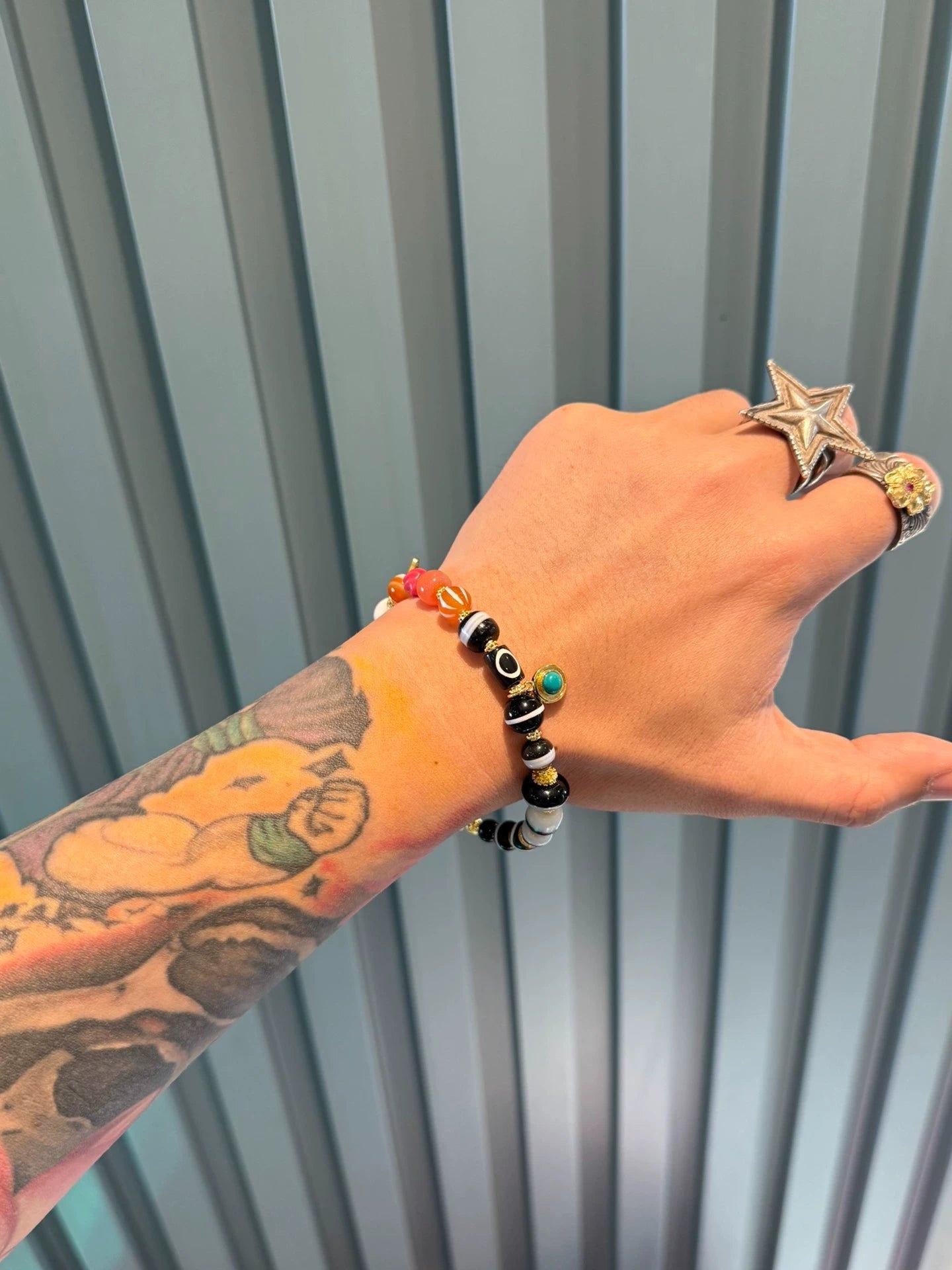 Tibetan Multi-Treasure Handstring • Ancient Bead Fusion Aoao Toys