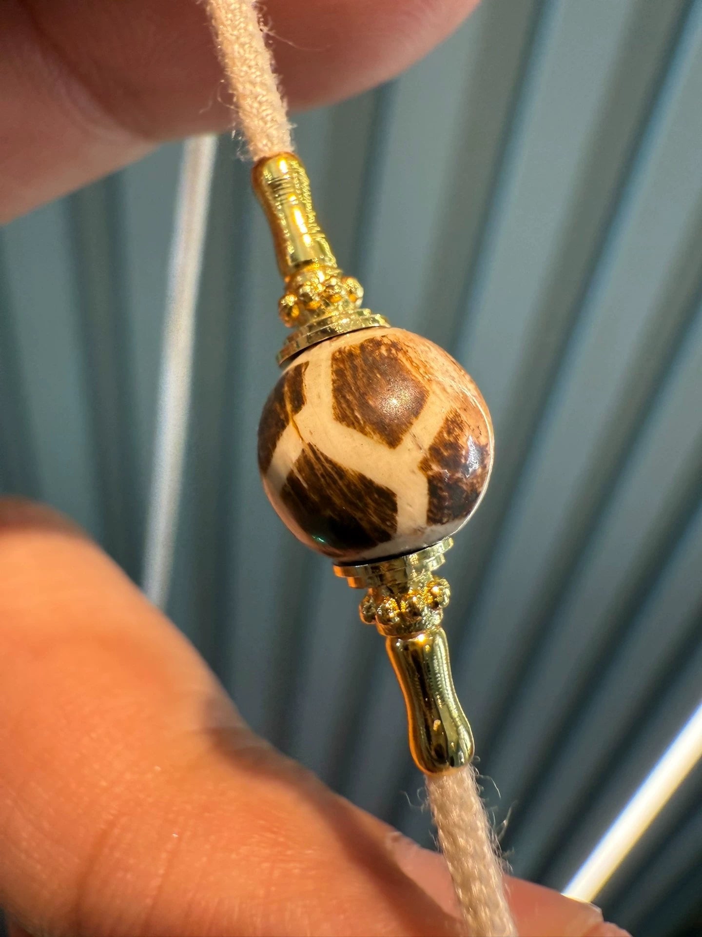 Petrified Wood & Bonti Bead Collarbone Necklace • Ancient Pyu & Tibetan Fusion Aoao Toys