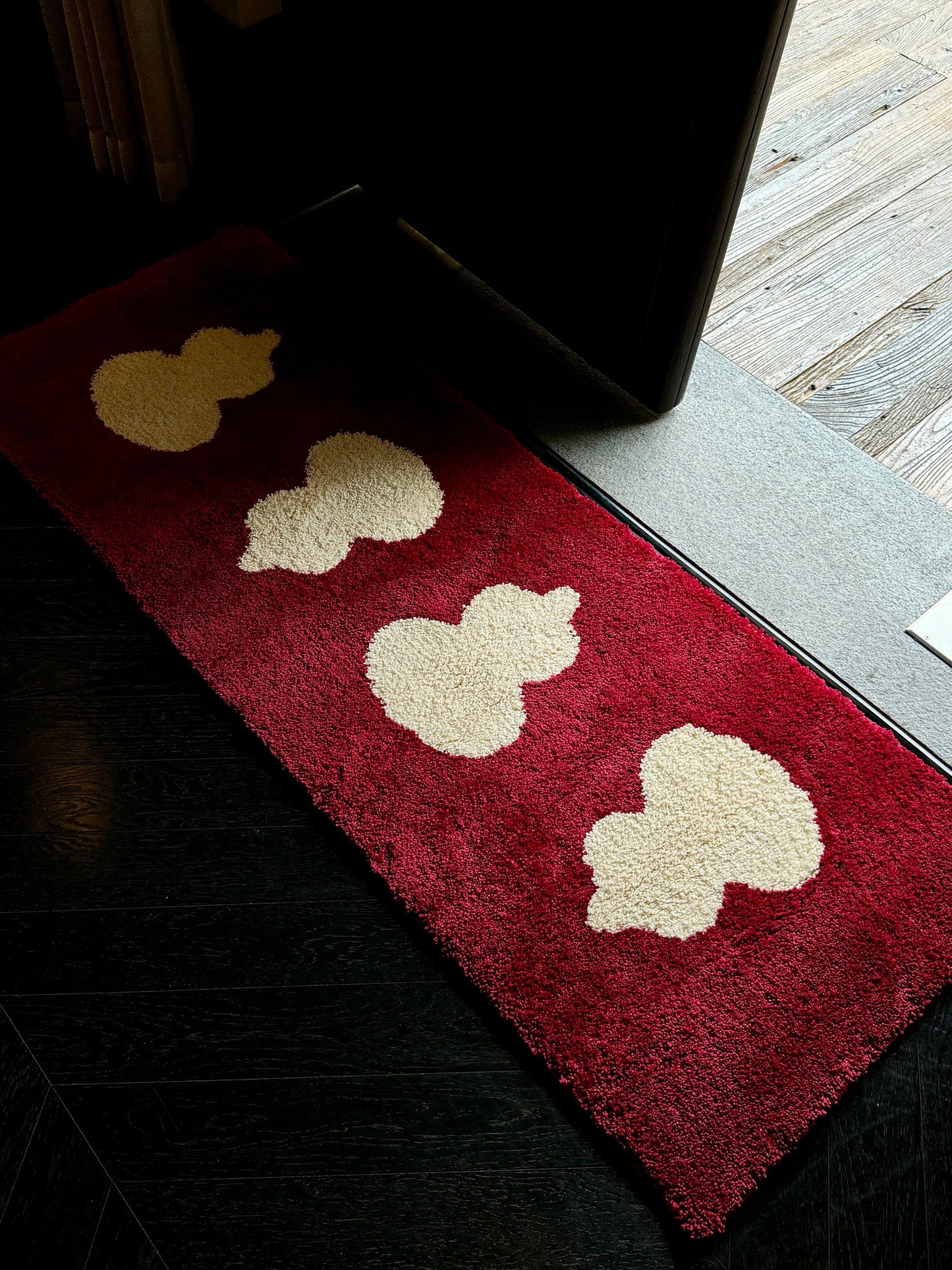 ARISUSPACE - New Chinese Style Exclusive Tufted Floor Mat: Calabash Bringing Good Fortune Aoao Toys