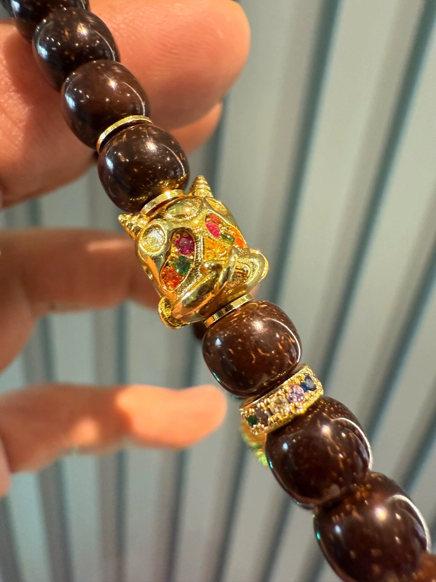Coconut Ti Handheld Bracelet • 7mm New Chinese Style Wenwan Aoao Toys