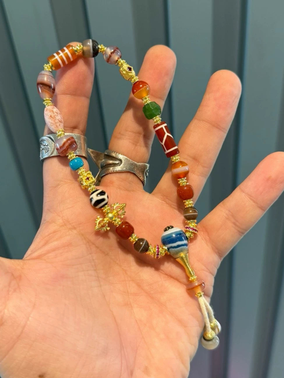 Exquisite Ancient Bead Multi-Treasure Handstring Aoao Toys