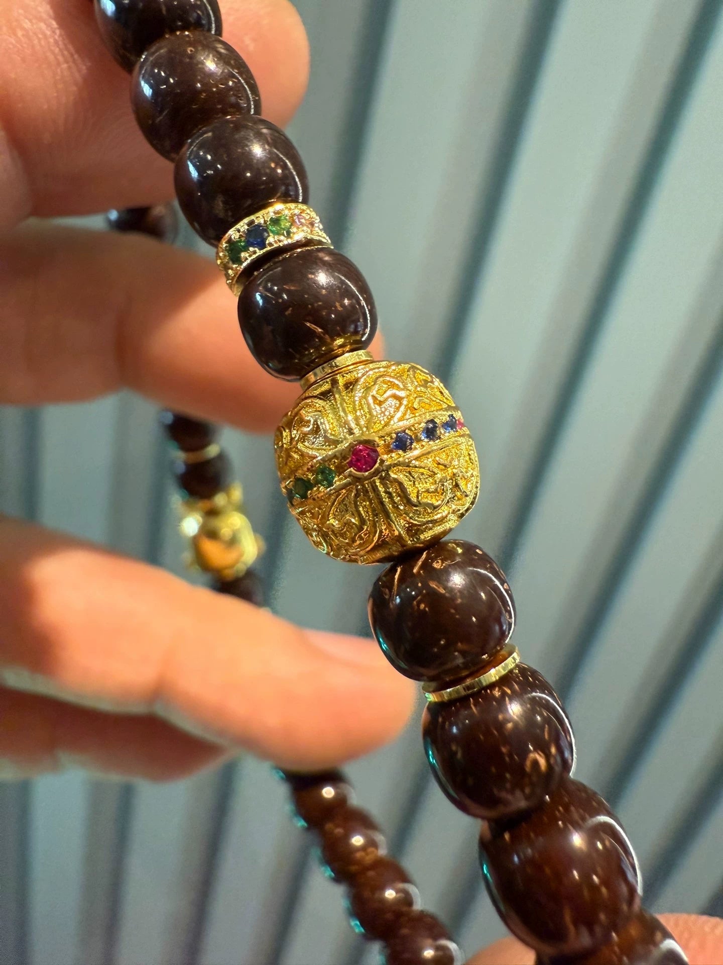 Coconut Ti Handheld Bracelet • 7mm New Chinese Style Wenwan Aoao Toys