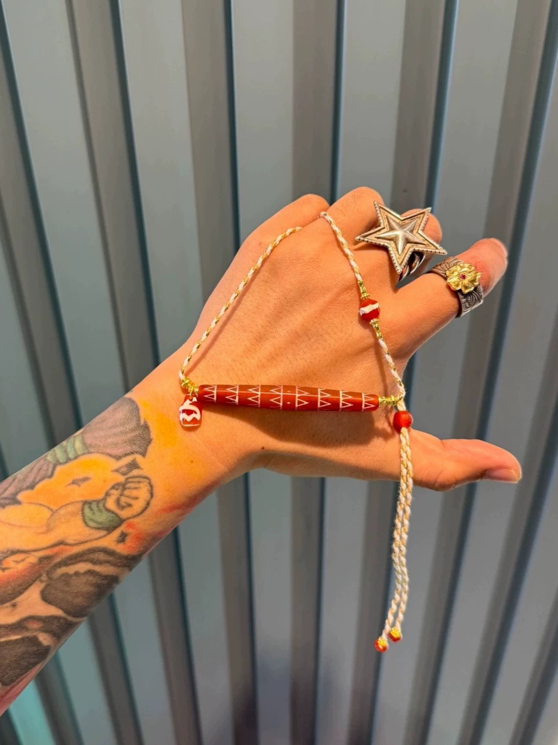 🌟 Tibetan Style Agate Dzi Necklace with Etched Beads Vintage Aesthetics • Multi-Line Etching • Mix-and-Match Design Aoao Toys