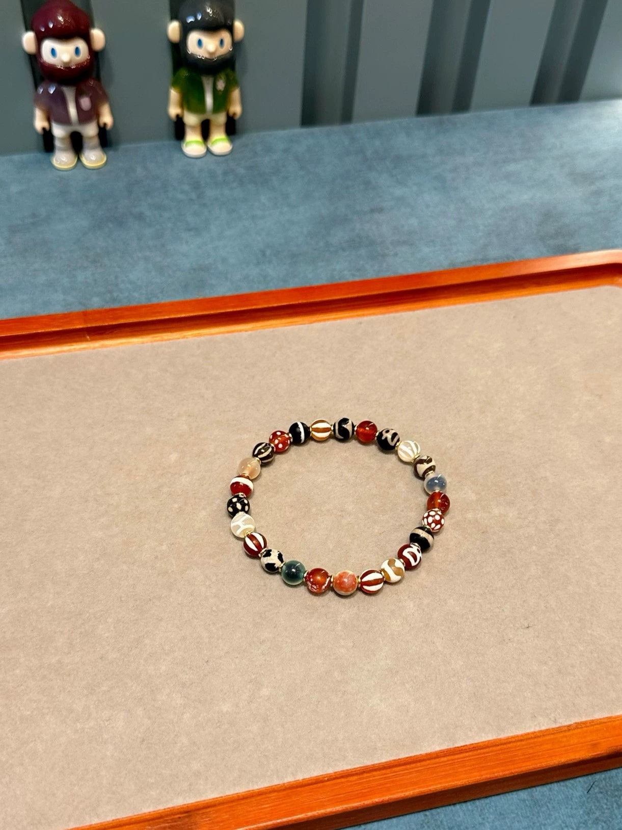Ancient Multi-Treasure Agate Necklace • Double-Layer Tibetan Style Aoao Toys