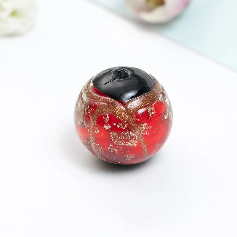 🧿 DIY Spiritual Bracelet Kit – Incense Ash Glass Beads & Gold-Swallowing Beast Charms Aoao Toys