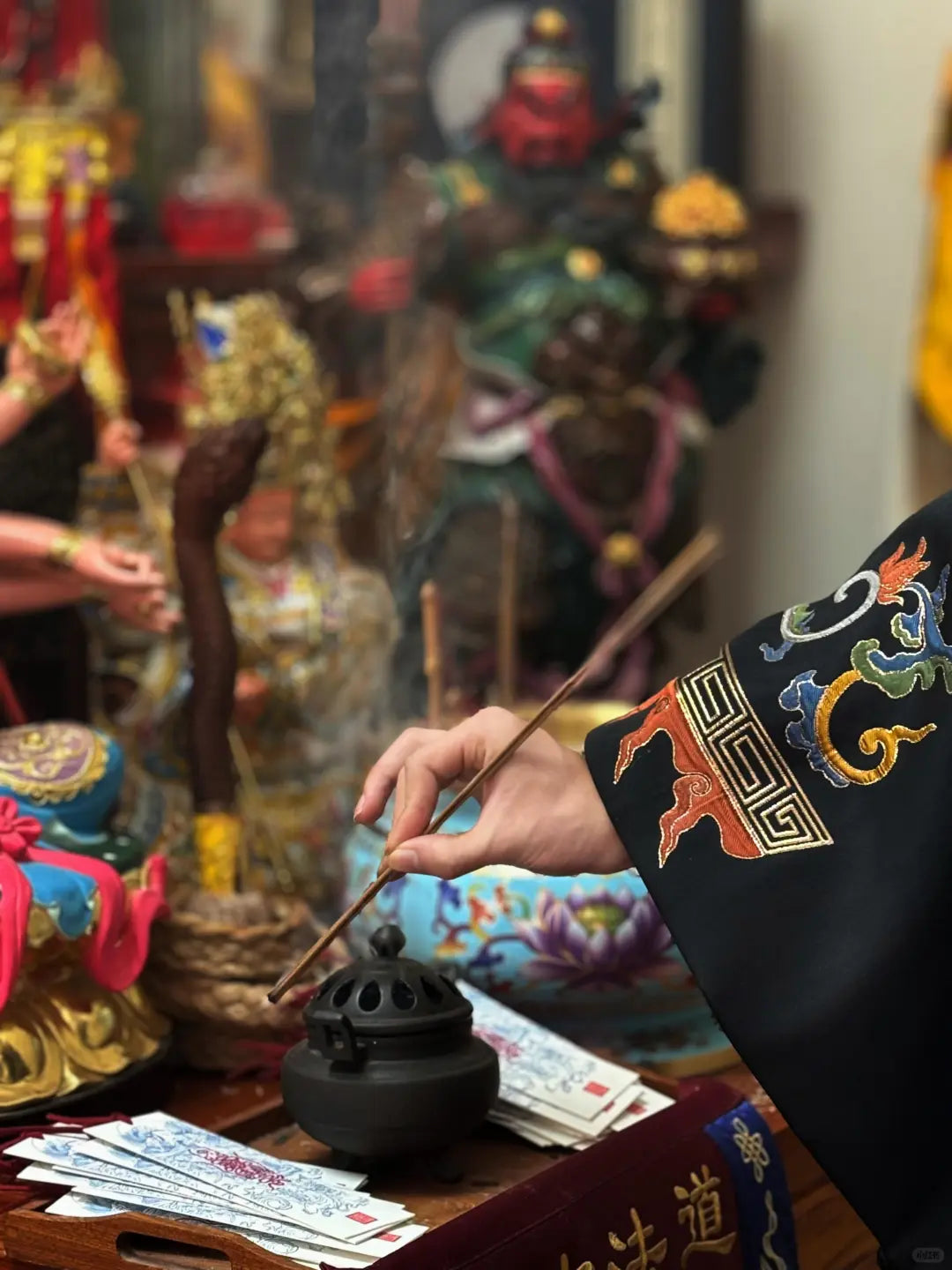 Taoist Cultural and Creative Bookmark - Zhenwu the Great Aoao Toys