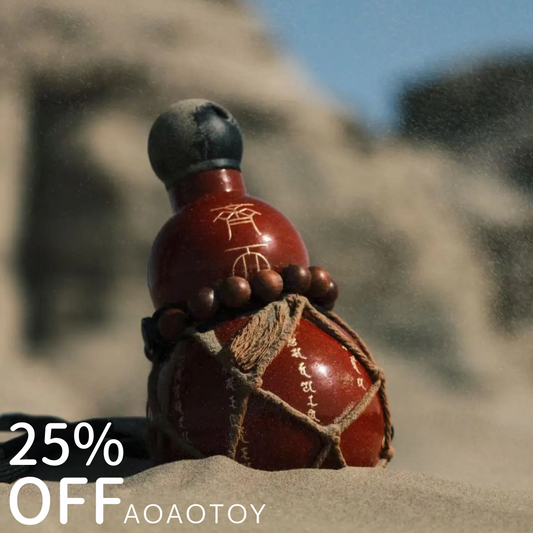 Embrace-the-Essence-of-Time-The-Exquisite-Gold-Foiled-Gourd-Featuring-the-Monkey-King Aoao Toys