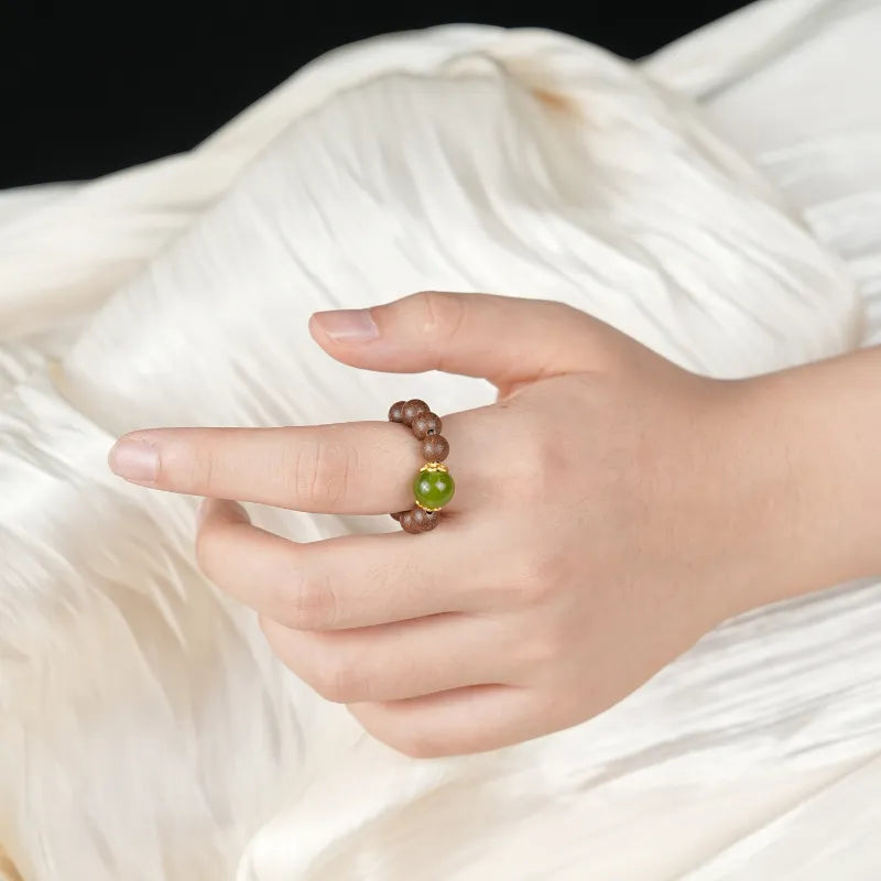 Handmade Incense Bead Ring – Oriental Heritage Jewelry Aoao Toys