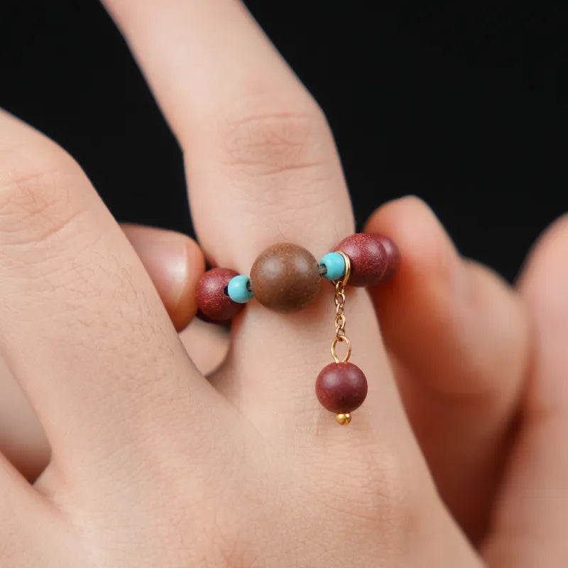 Handmade Incense Bead Ring – Oriental Heritage Jewelry Aoao Toys