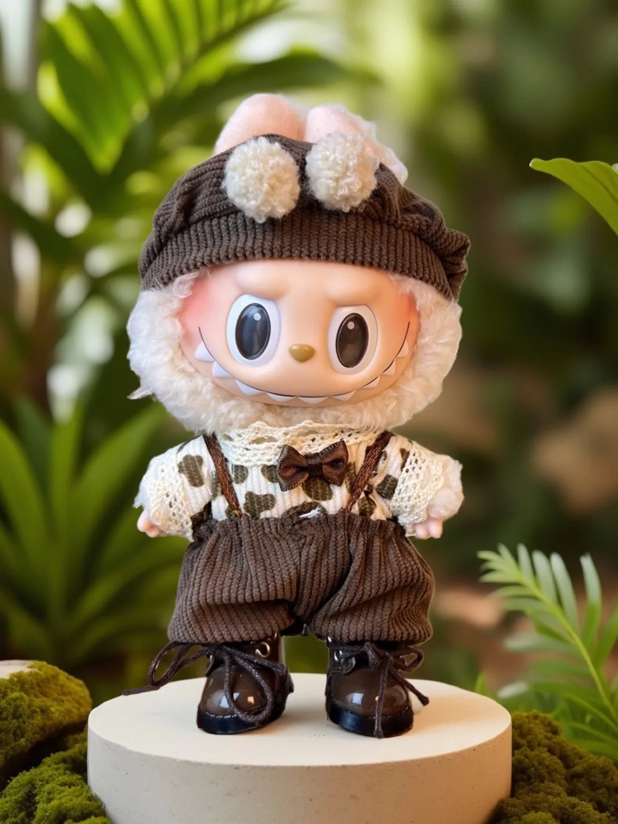 👚 Labubu's Maillard Style Clothes Set (Labubu's Exclusive Outfit, Suitable for Ages 14+, No Doll or Shoes Included)