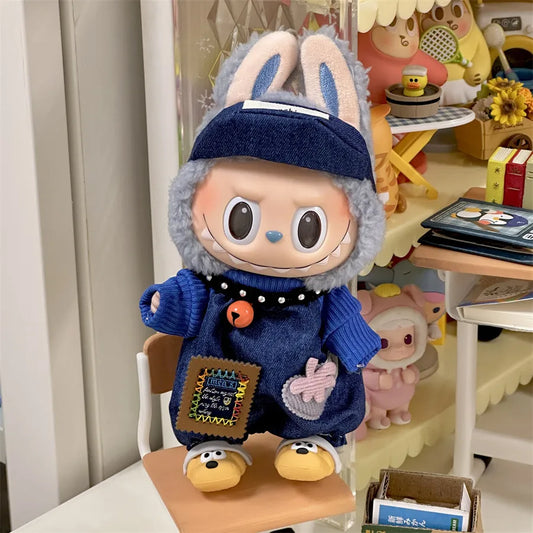 🌟 LBB-176 2-Piece Hat & Onesie Set with Bonus Yellow Rain Boots (Stand-Pose Friendly • Doll Not Included • Bright, Functional Style for Dynamic Displays)