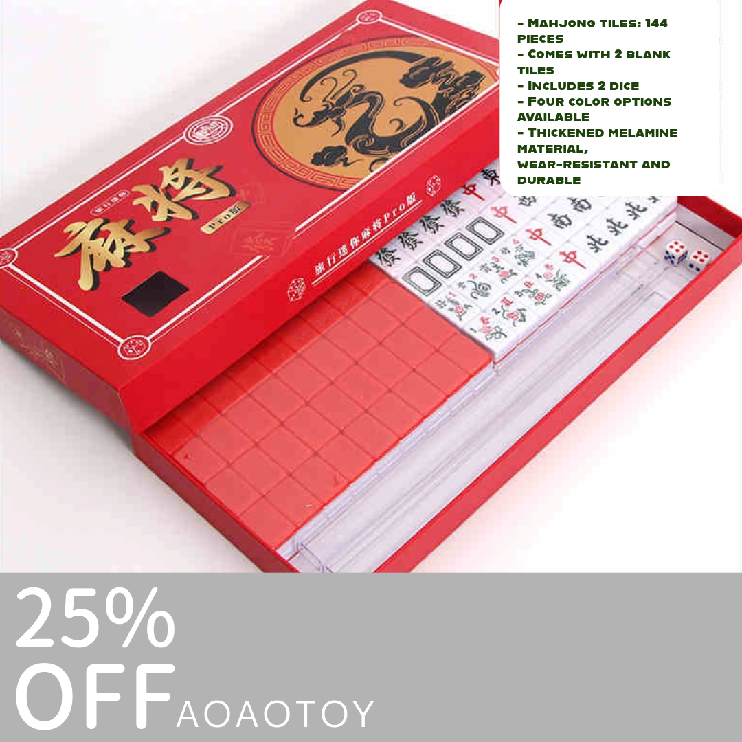 Mini Portable Mahjong Set