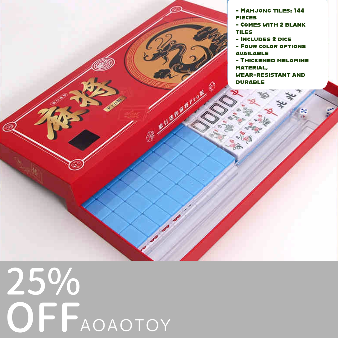 Mini Portable Mahjong Set