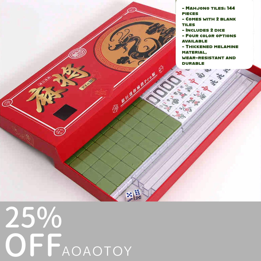 Mini Portable Mahjong Set