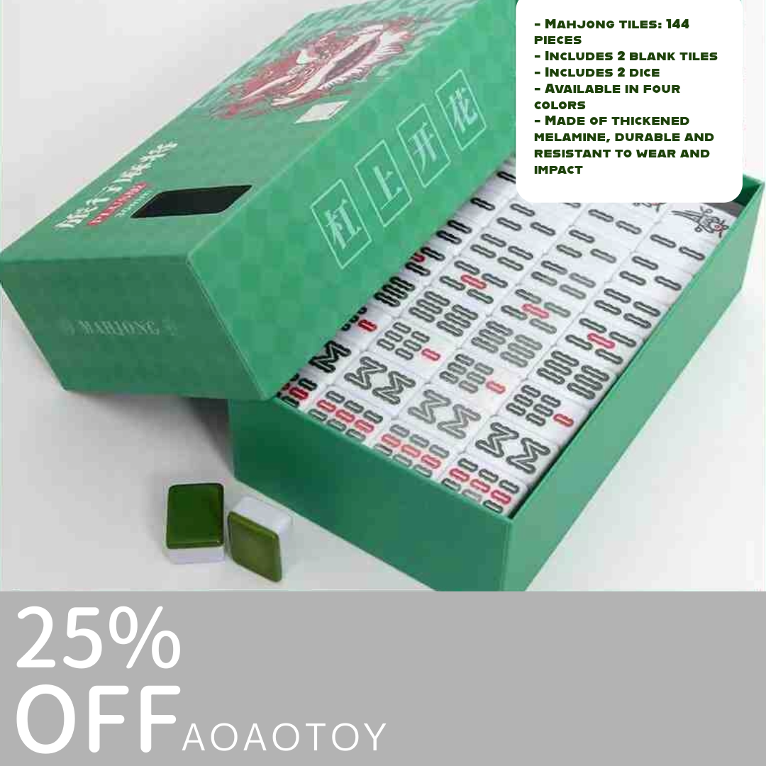 Mini Portable Mahjong Set