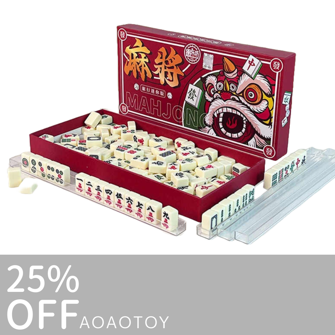 Mini Portable Mahjong Set