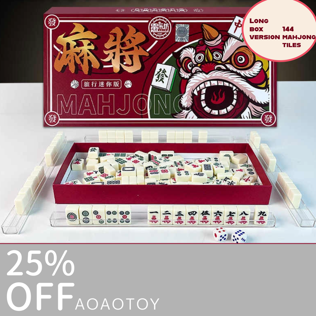 Mini Portable Mahjong Set