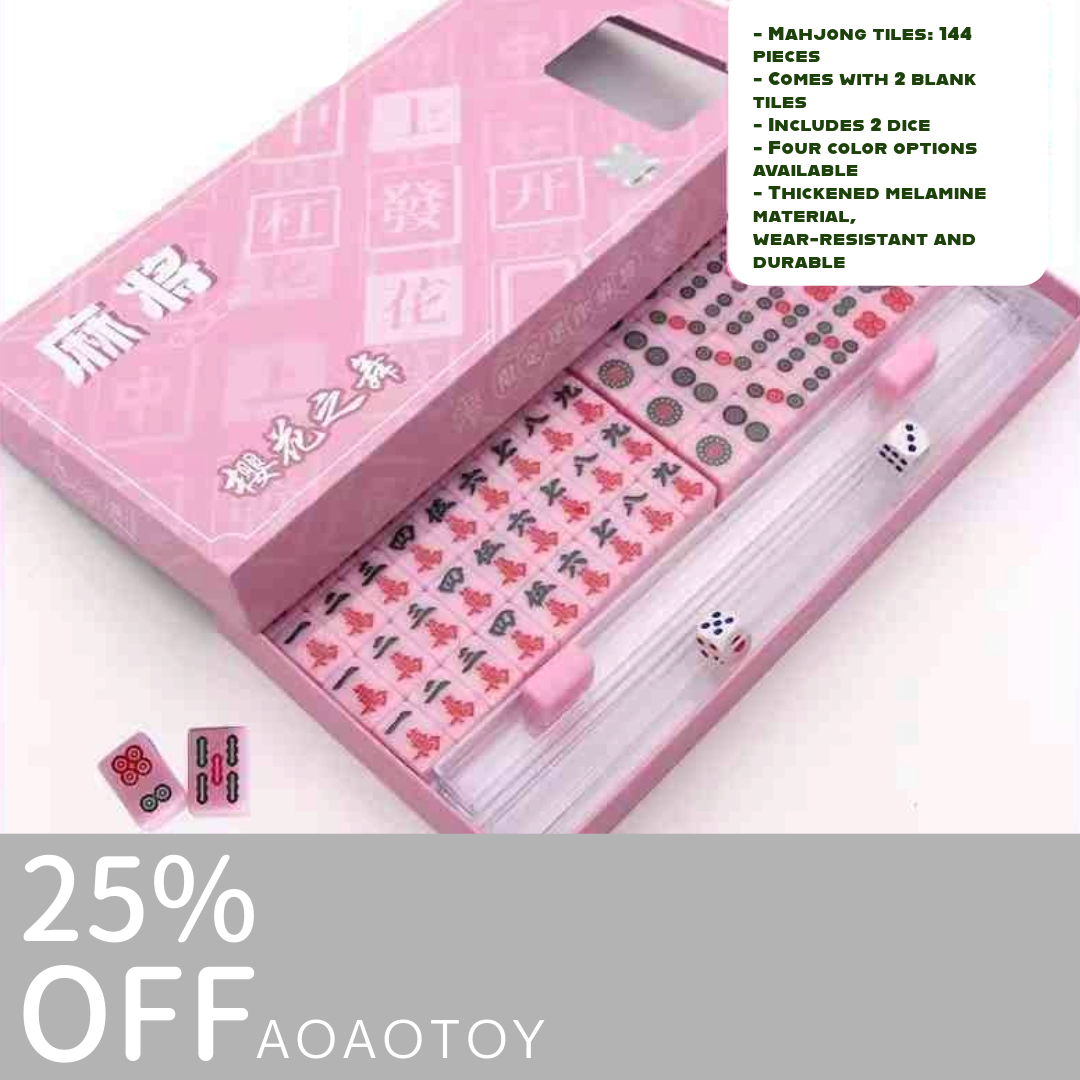 Mini Portable Mahjong Set