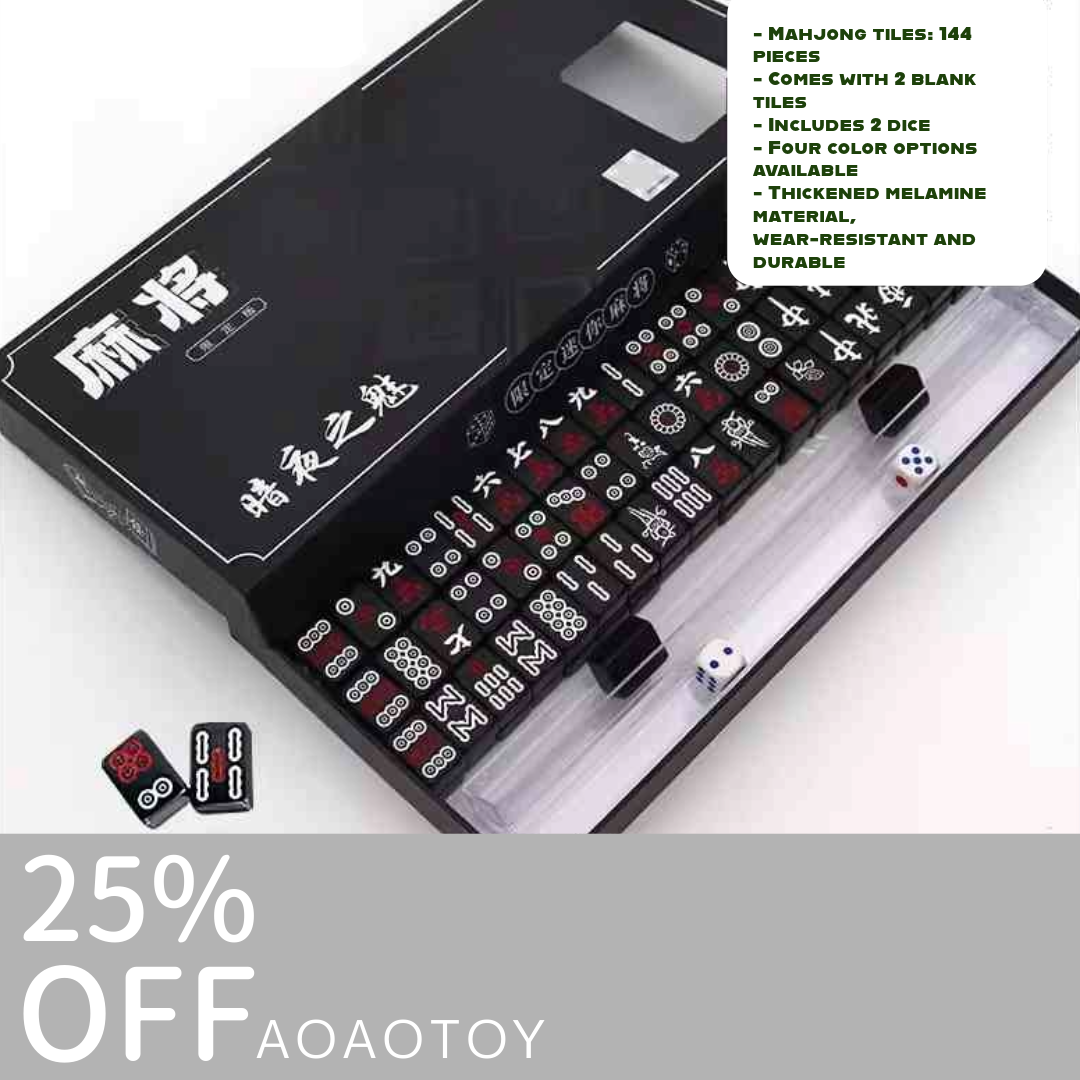 Mini Portable Mahjong Set