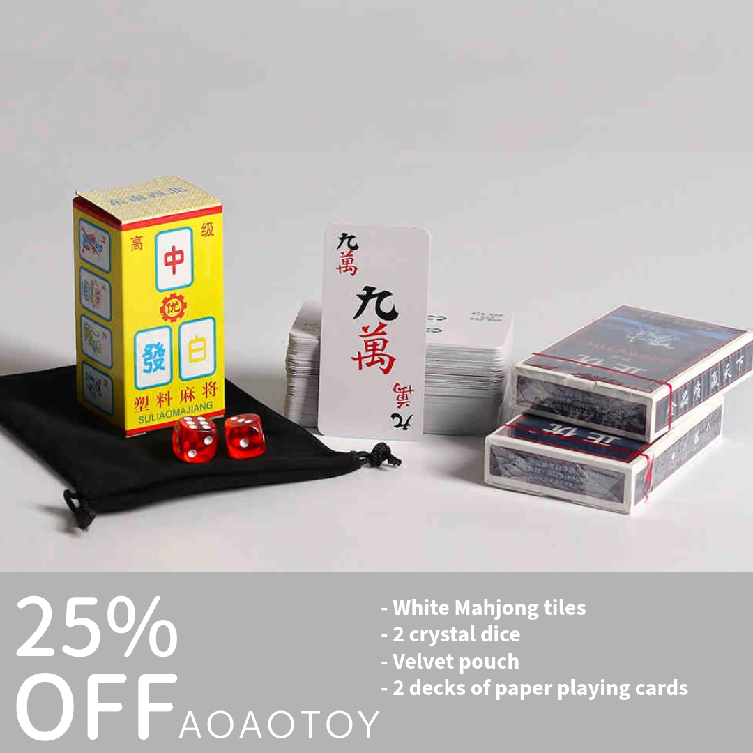 Mahjong Series: Waterproof Mahjong Set