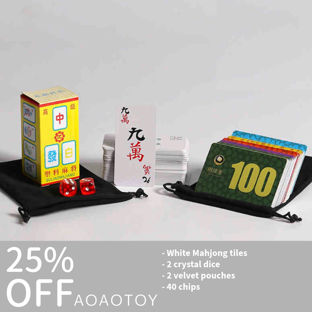 Mahjong Series: Waterproof Mahjong Set