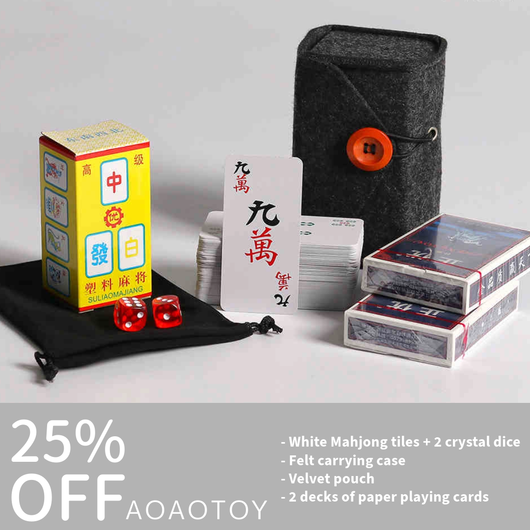 Mahjong Series: Waterproof Mahjong Set