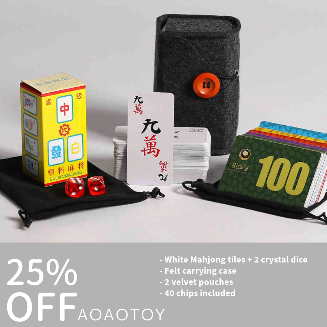 Mahjong Series: Waterproof Mahjong Set