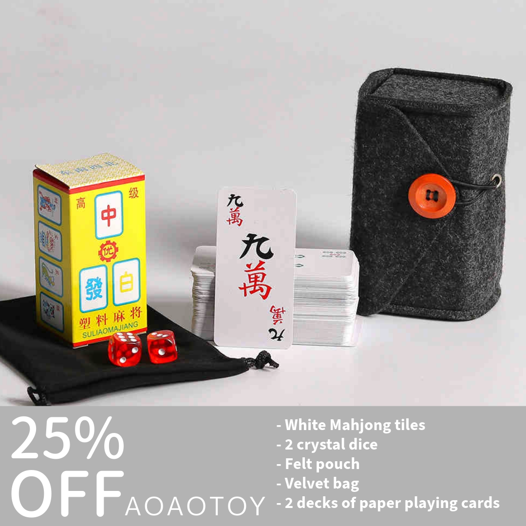 Mahjong Series: Waterproof Mahjong Set