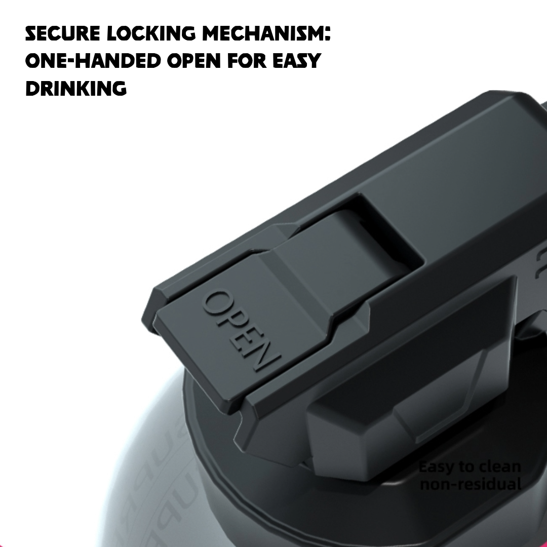 Tritan Shaker Cup – Leak-Proof Fitness Bottle Aoao Toys