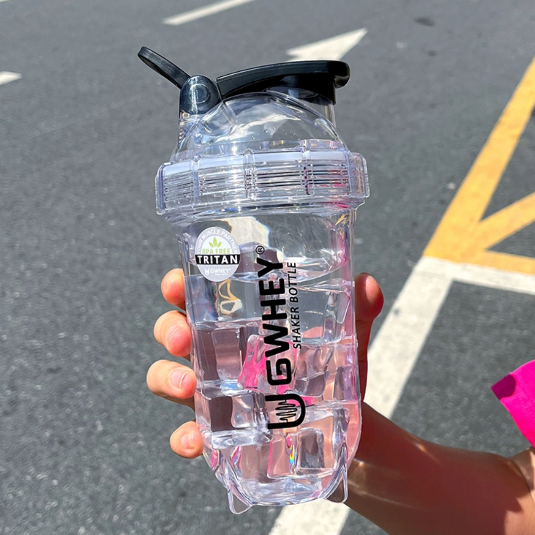 Tritan Shaker Cup – Leak-Proof Fitness Bottle Aoao Toys
