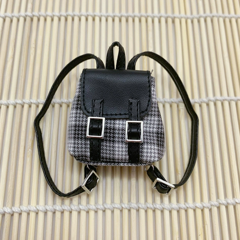 👔 Business Gentleman Style Doll Backpack for ob11/BJD (6/8/12 Points) Unisex • Multi-Pattern • Adjustable for Labubu & More