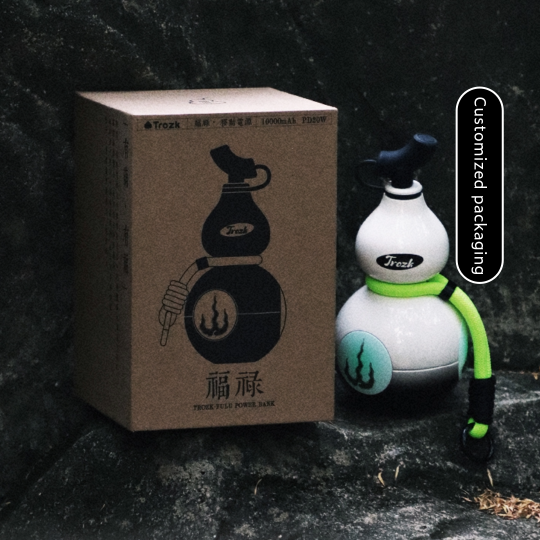 Asian Gourd Series:Gourd Power Bank with Built-in Cable Aoao Toys