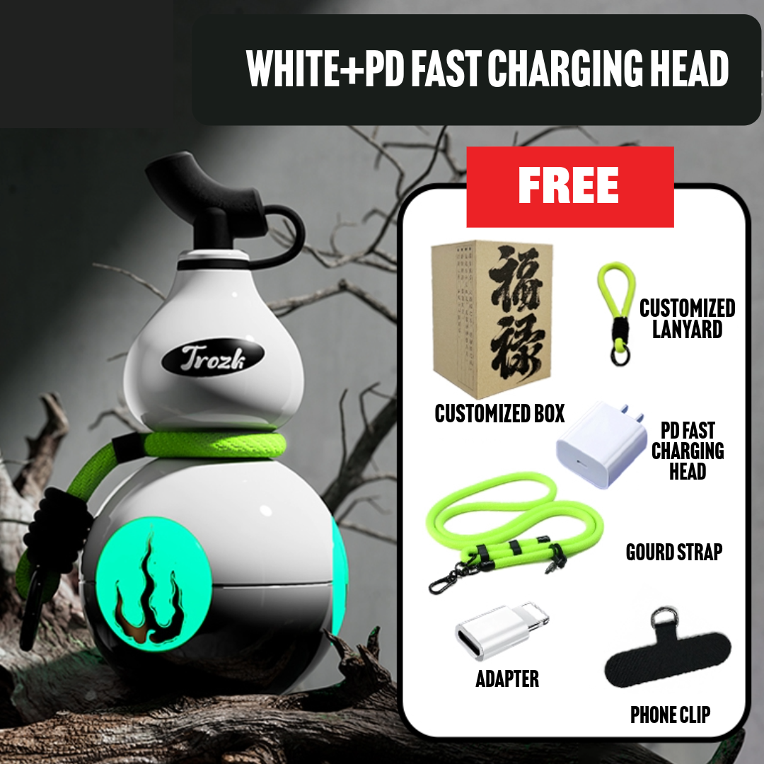 Asian Gourd Series:Gourd Power Bank with Built-in Cable Aoao Toys