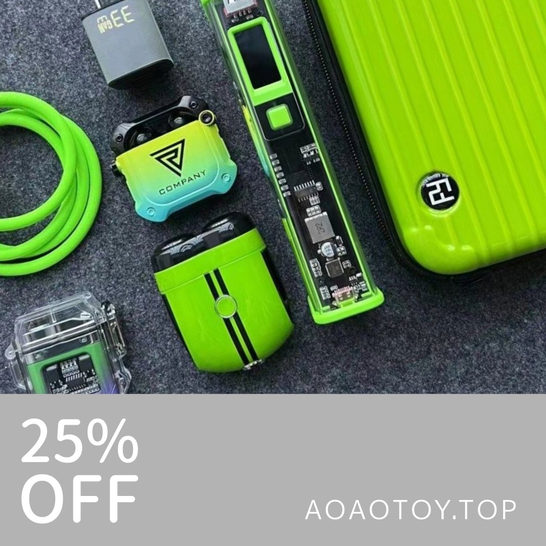 Green Ghost Series: CyberPunk Ultimate Travel Accessory Pack