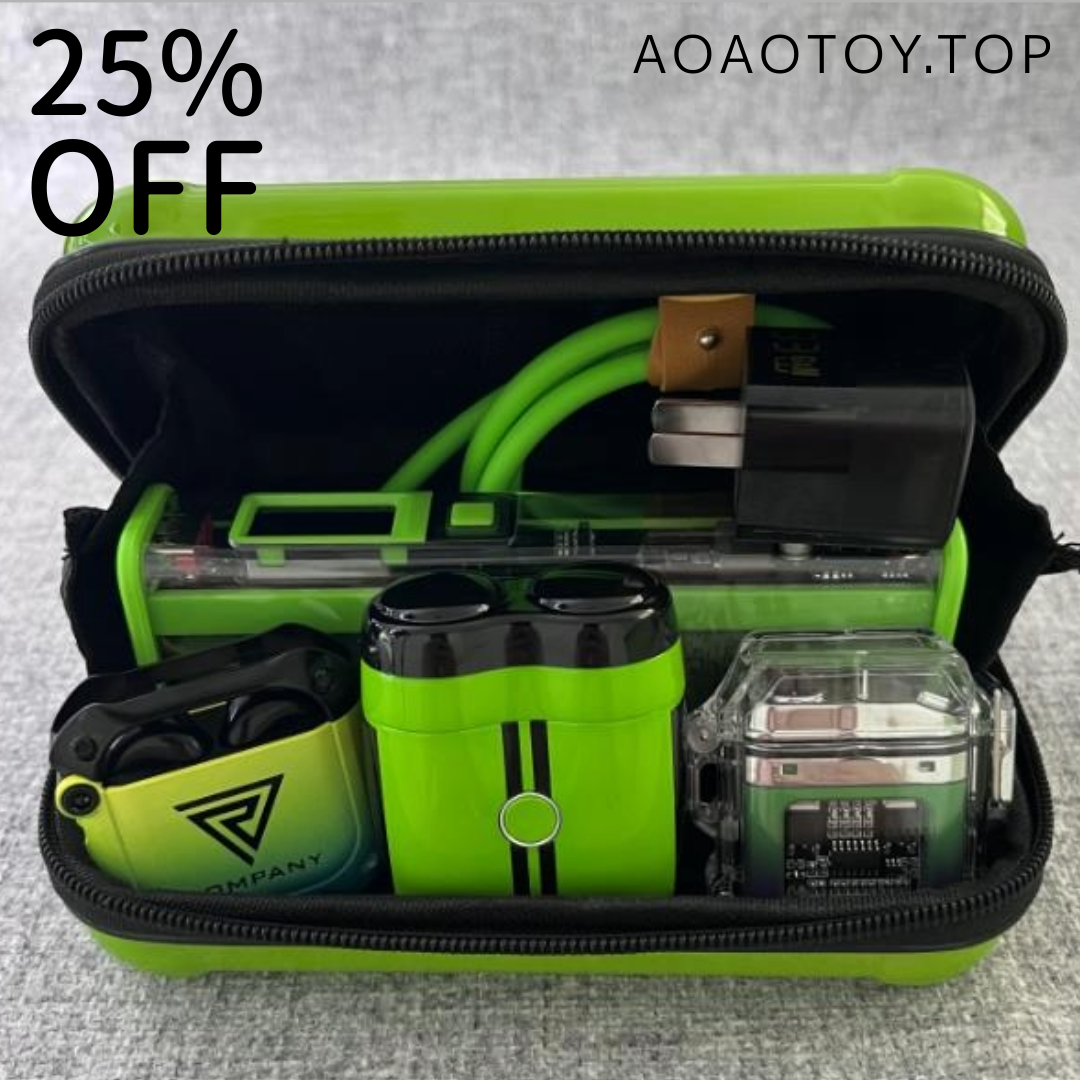 Green Ghost Series: CyberPunk Ultimate Travel Accessory Pack