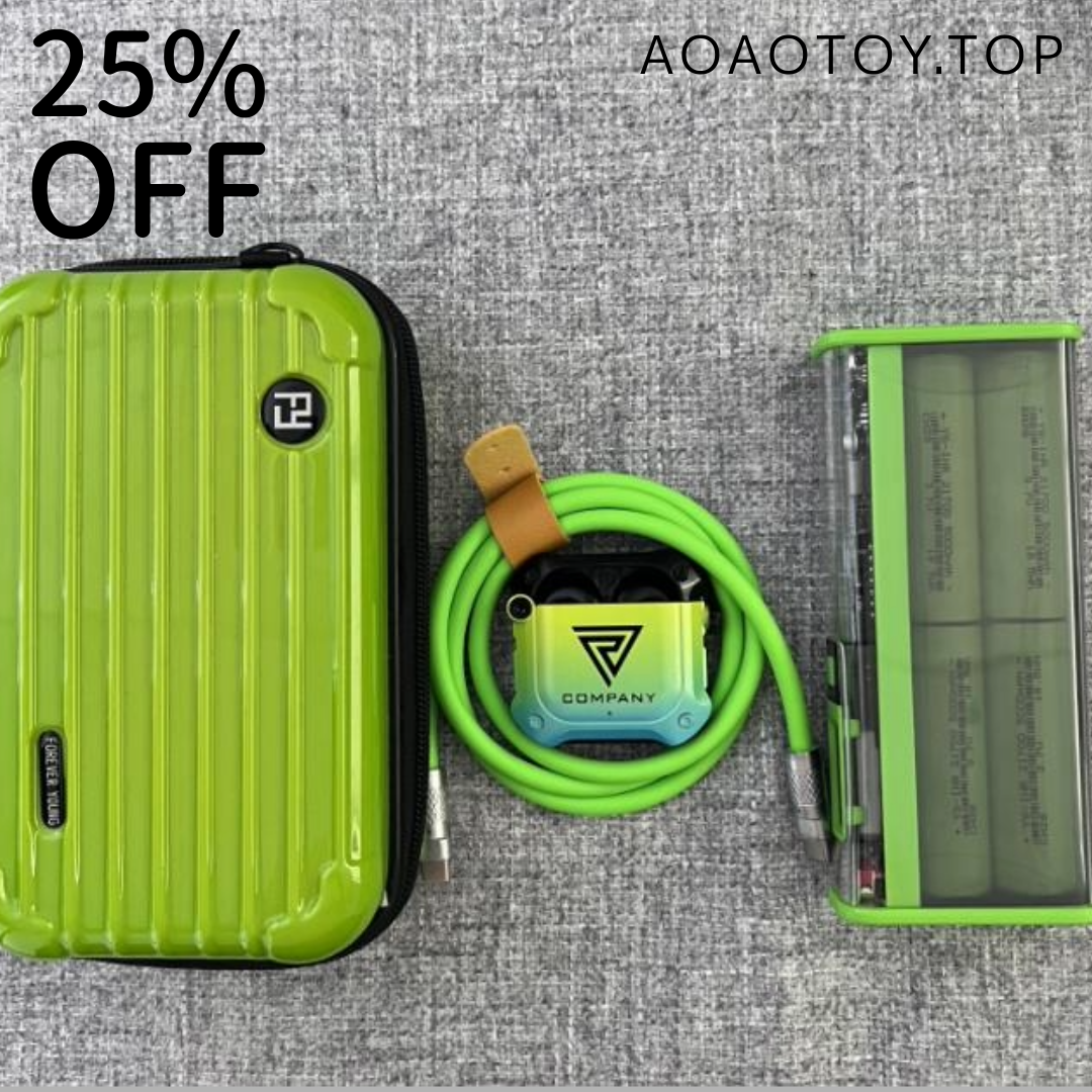 Green Ghost Series: CyberPunk Ultimate Travel Accessory Pack