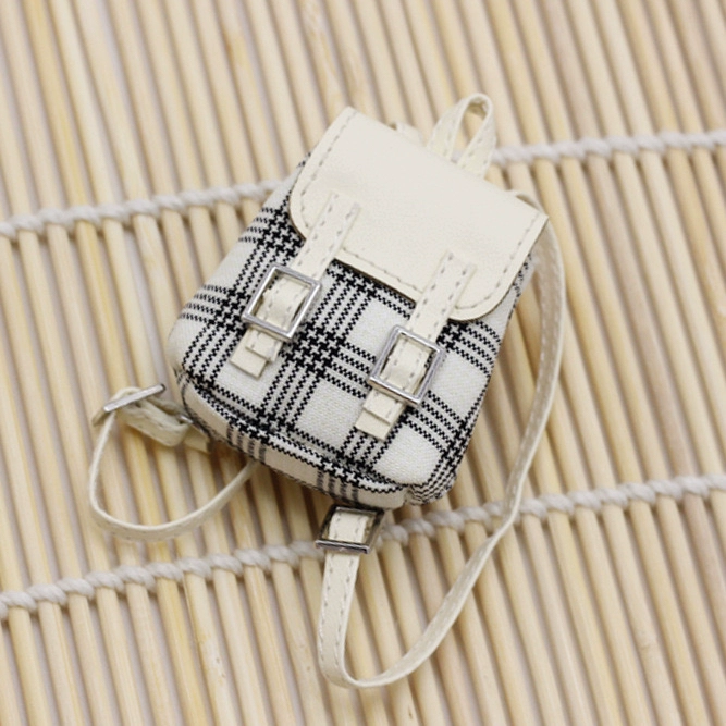 👔 Business Gentleman Style Doll Backpack for ob11/BJD (6/8/12 Points) Unisex • Multi-Pattern • Adjustable for Labubu & More