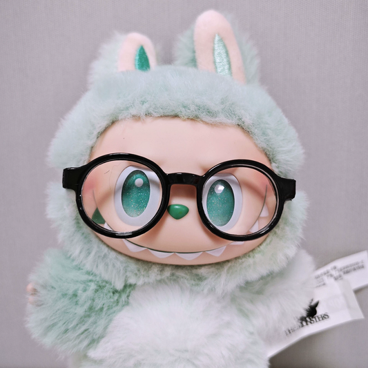 🌟 Bundle & Save $6.99!【17cm Labubu Glasses Accessories】Transparent Glasses/Sunglasses Decor • Blind Box Accessories for Labubu Gen 1/2/3 - Aoao Toys