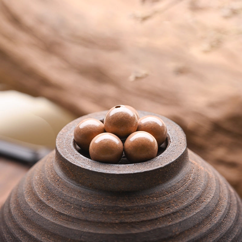Shangfeng Five Elements Incense Beads | Aged Agarwood Sandalwood | 10mm (0.39") Aoao Toys