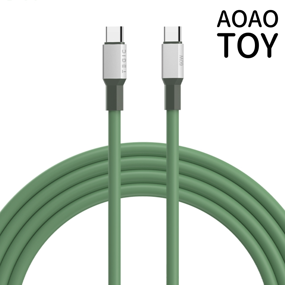 Fast Charging PD Data Cable: Magnetic Skin-Friendly Silicone