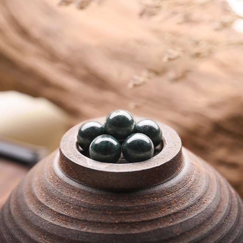 Shangfeng Five Elements Incense Beads | Natural Agarwood & Sandalwood DIY Beads (0.24" · 0.31" · 0.55") Aoao Toys