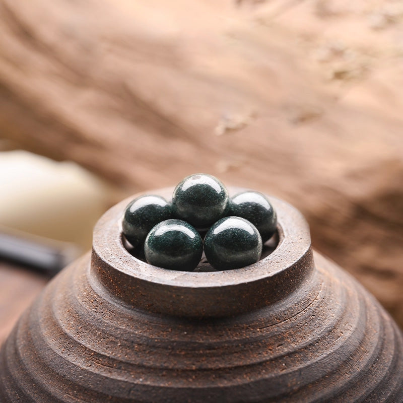 Shangfeng Five Elements Incense Beads | Aged Agarwood Sandalwood | 10mm (0.39") Aoao Toys