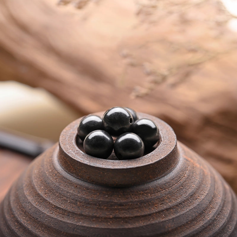 Shangfeng Five Elements Incense Beads | Natural Agarwood & Sandalwood DIY Beads (0.24" · 0.31" · 0.55") Aoao Toys
